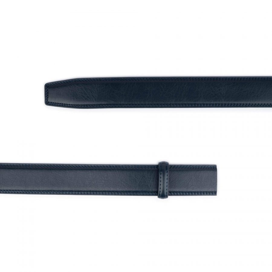 dark blue vegan leather strap belt replacement 2 1