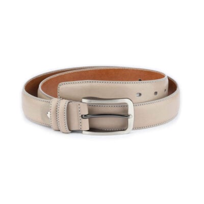 light grey leather belt for men 1 28 40 usd35 GRASMOM3558SMOAML