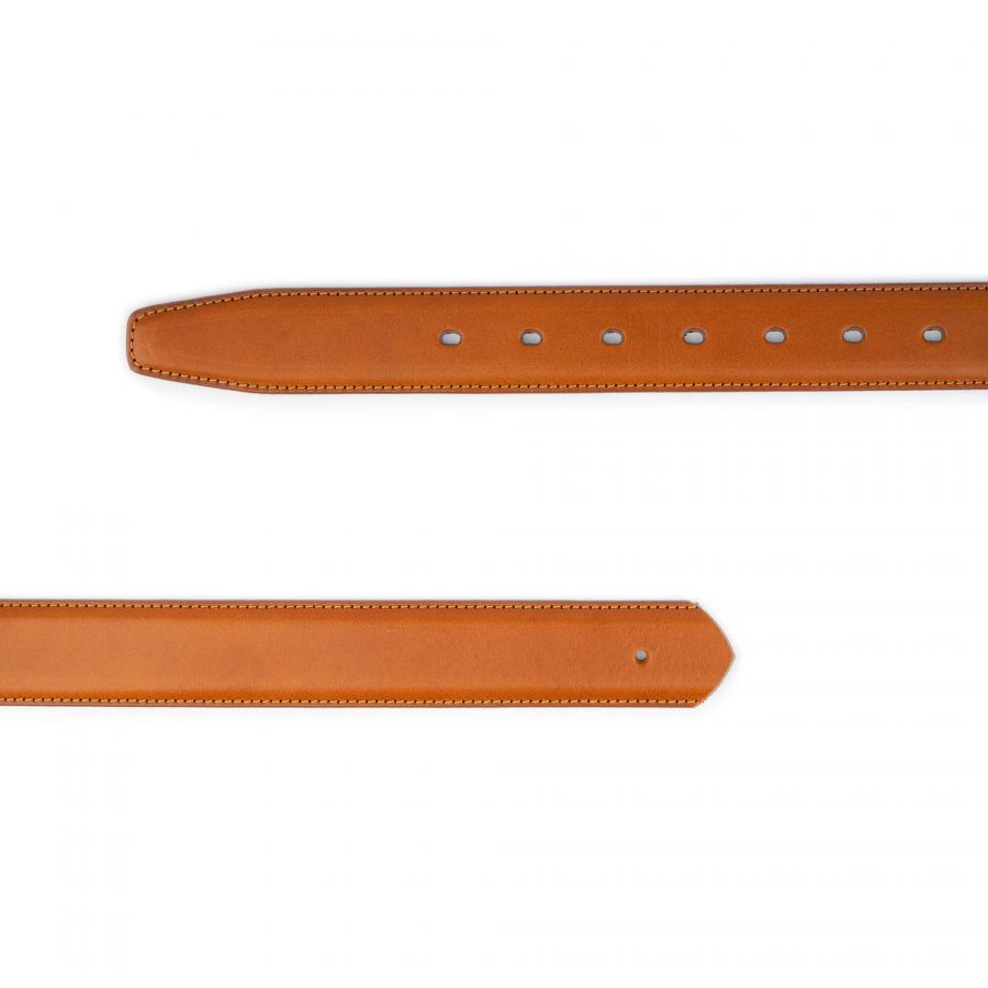 light tan belt strap replacement for designer buckles 2
