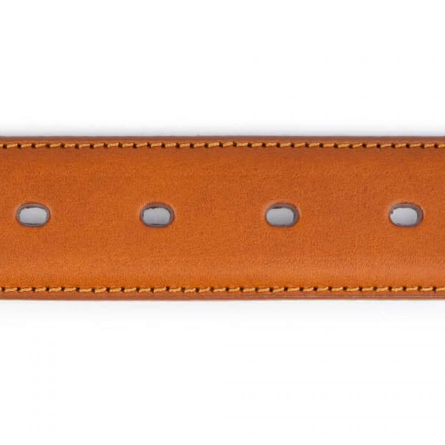 light tan belt strap replacement for designer buckles 3 1