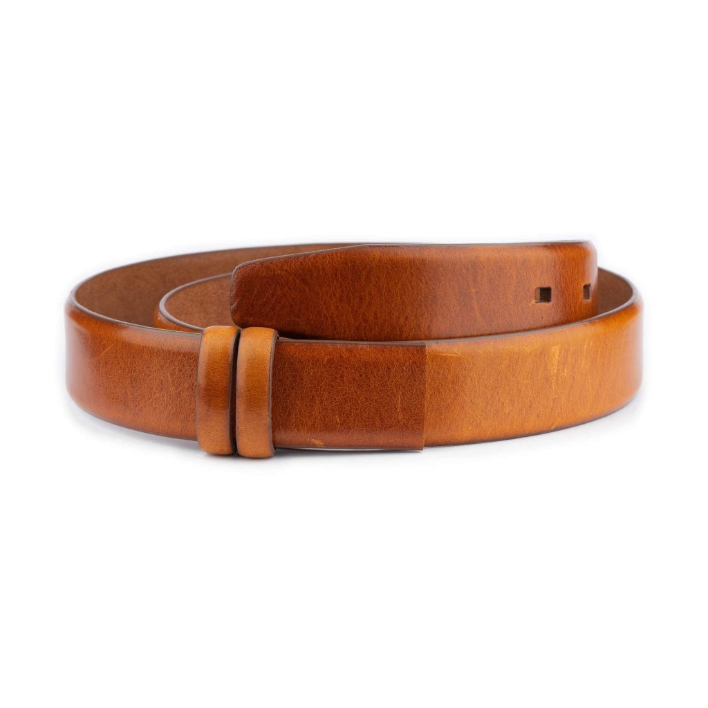 mens belt strap for buckles cognac leather 1 28 40 usd29 COGBRO35CUTAML