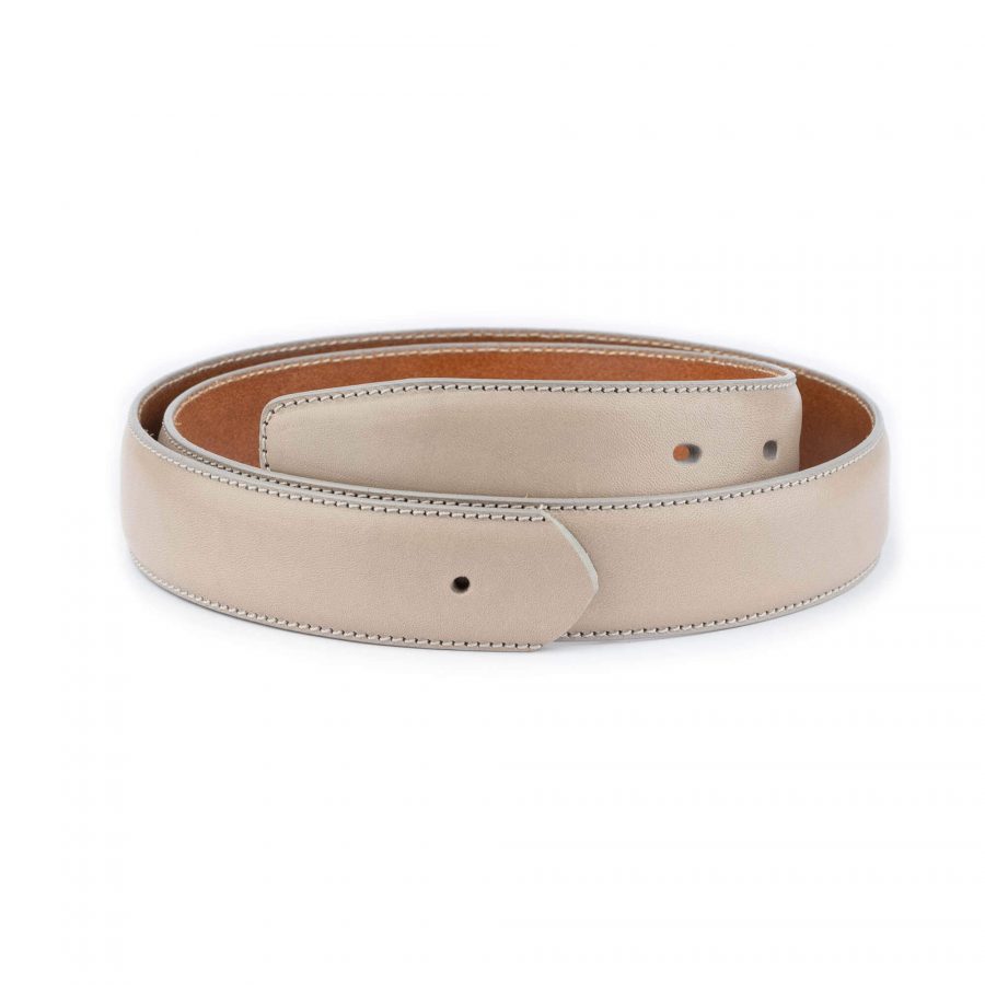 mens grey belt strap replacement leather 1 28 40 usd29 GRASMOM3558HOLAML