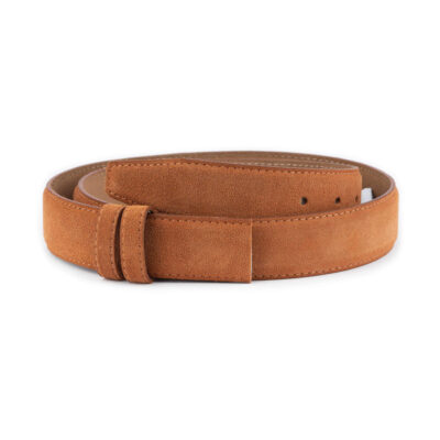 tobacco suede belt strap replacement quality leather 1 28 42 usd55 BR351033CUTV2YR