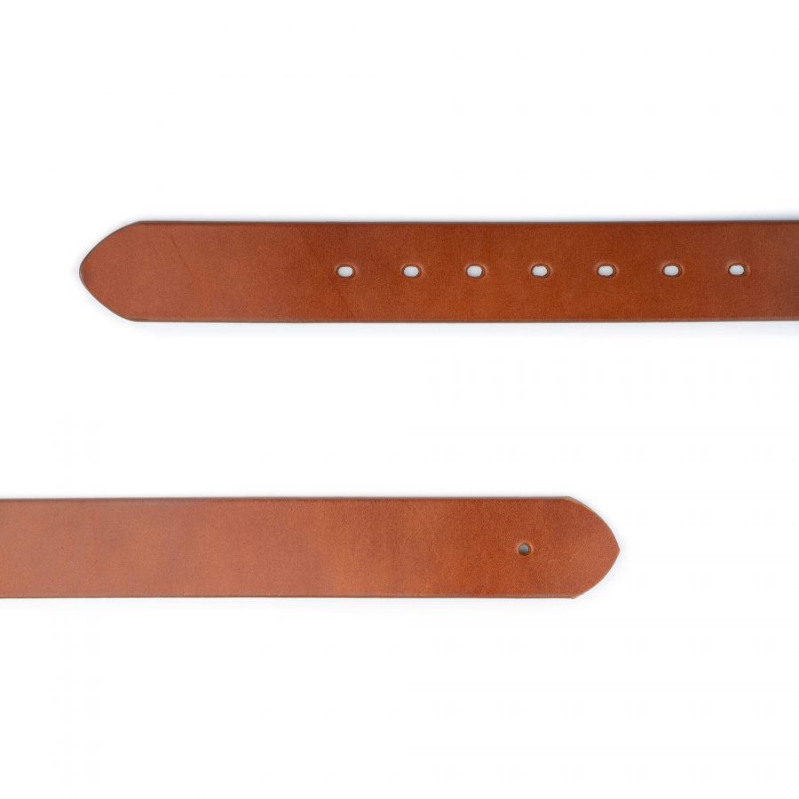 wide thick cognac mens belt strap replacement 4