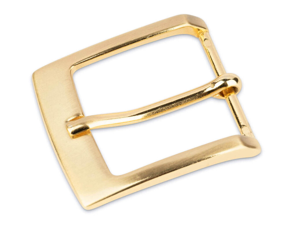 Midtown Solid Brass Belt Buckle