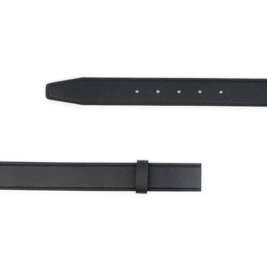 black calf leather belt strap replacement 3 5 cm 2