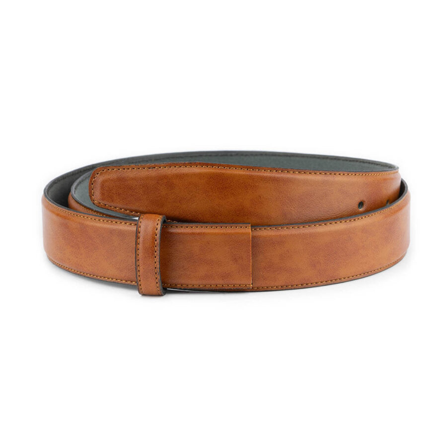 light brown belt leather straps replacement 1 LIGBRW35CUTSTI