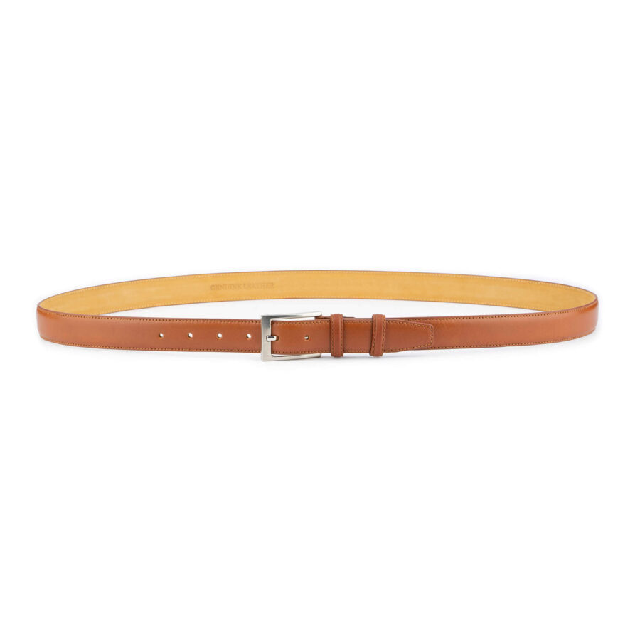 mens light brown belt 3 0 cm high quality 4