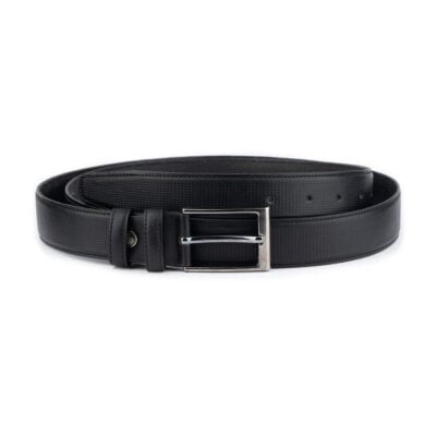 mens perforated leather belt black 1 PERFOR35BLASTI