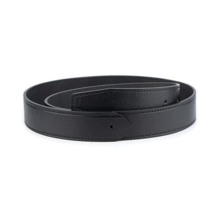 3 5 cm replacement belt strap leather black mens 1 BLACOW35HOLSTI