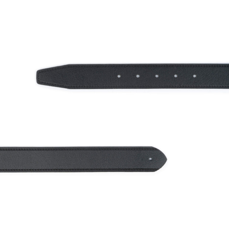 3 5 cm replacement belt strap leather black mens 2