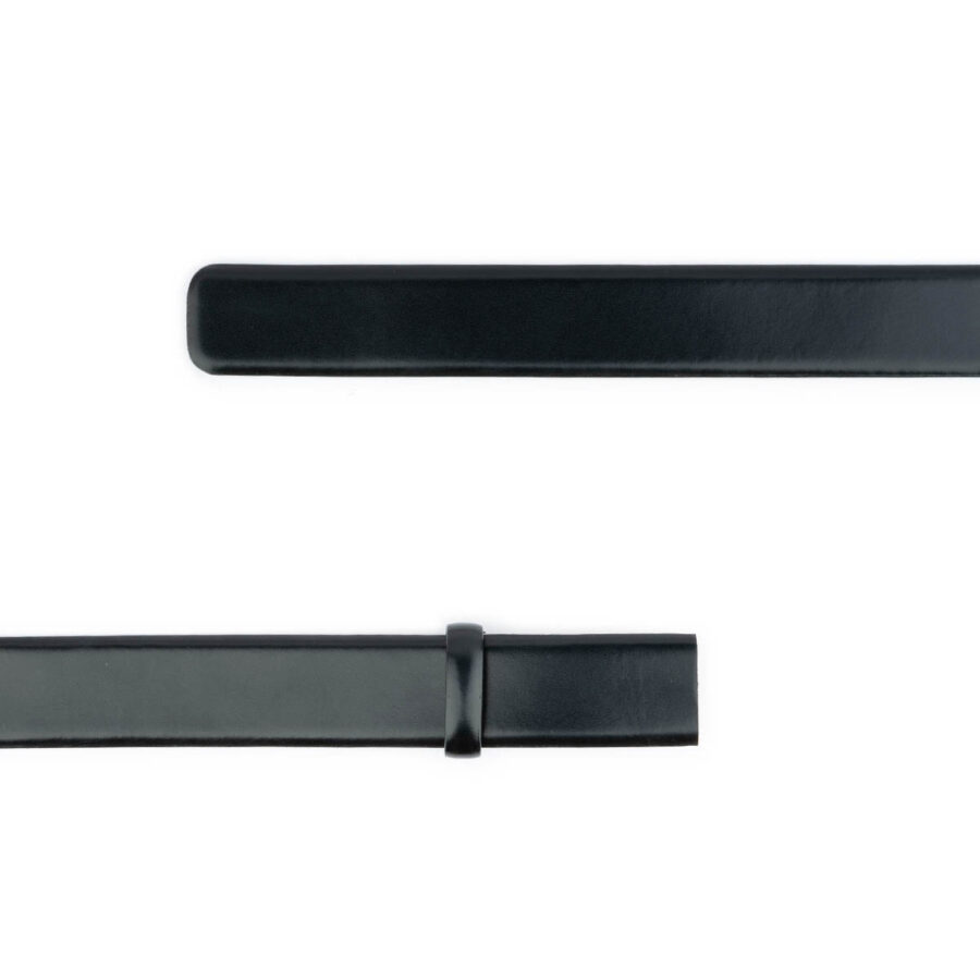 black automatic belt strap for silent buckle 2