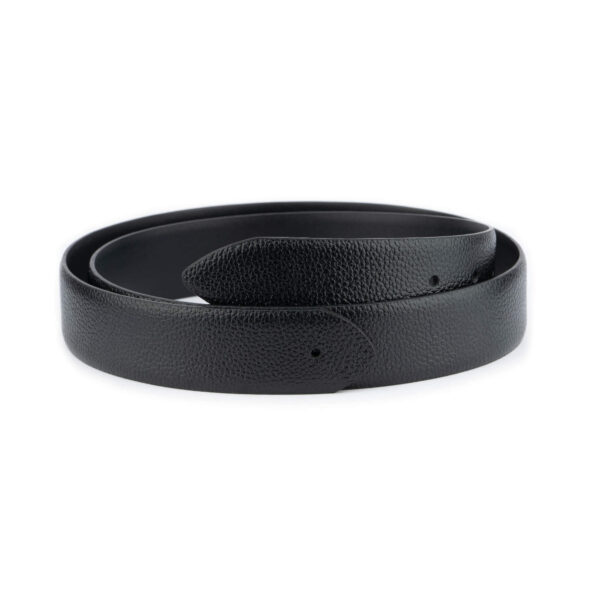 Replacement Leather Belt Strap For Louis Vuitton Buckles 35 Mm Black C –  BeltsForBuckles