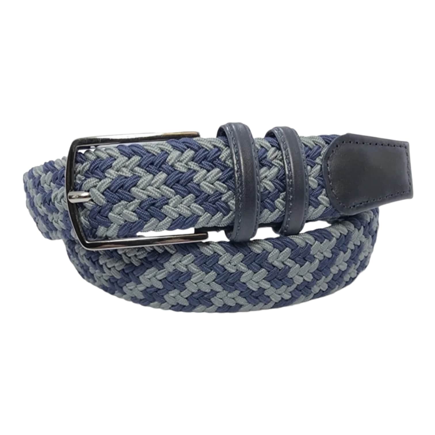 WIZ Kids Elastic Snake Belt – Stretchy, Colorful For Boys & Girls (Blue, Pink, Light Green) – 25mm Wide