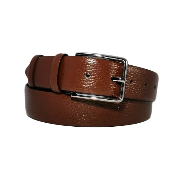 tan brown calf leather belt PEBTAN35NRD0373NAR 1