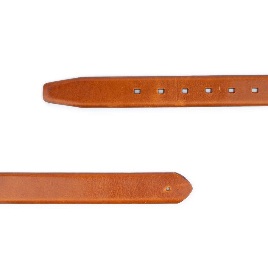 tan leather belt strap for buckle replacement 2