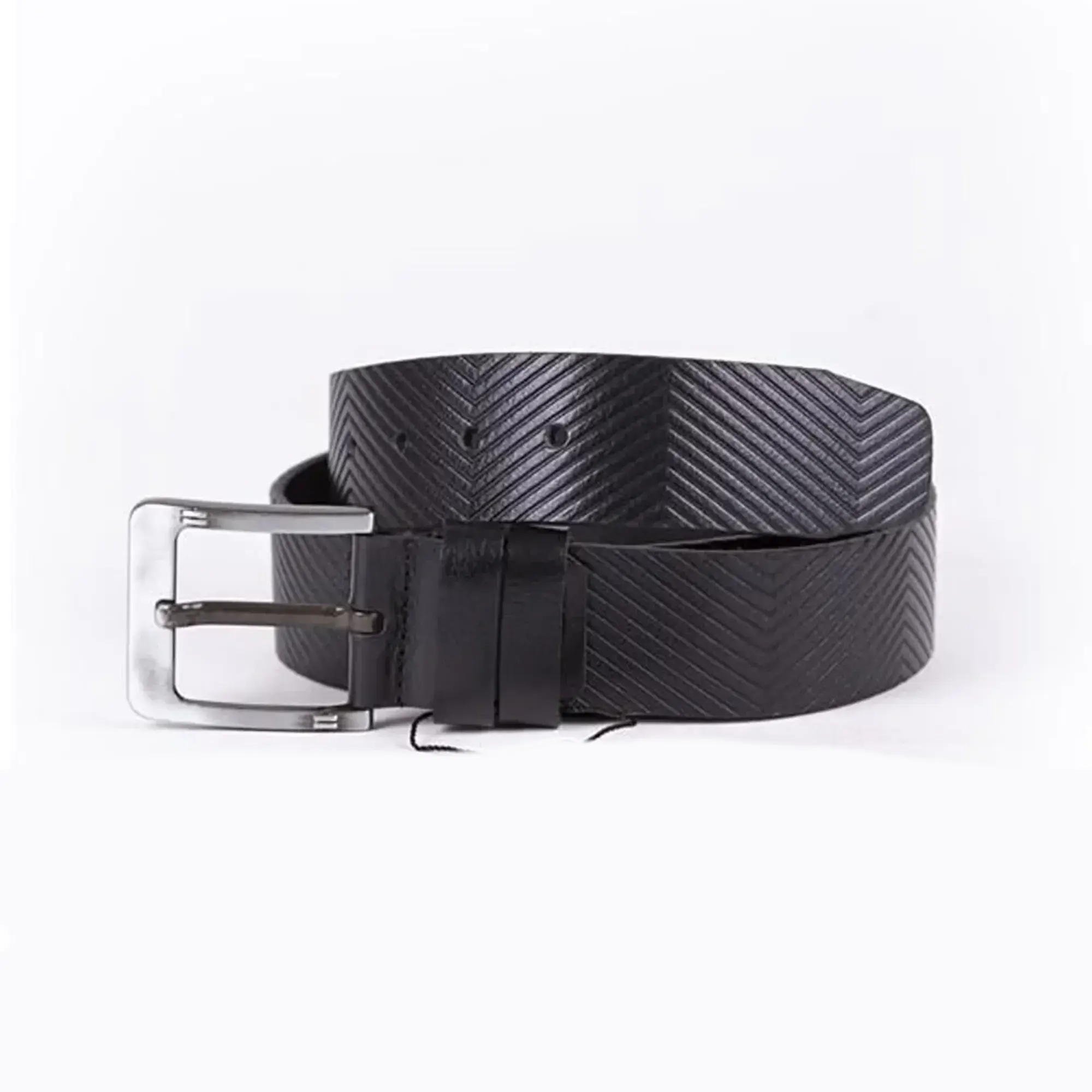 Carbon Leather Reversible Belt
