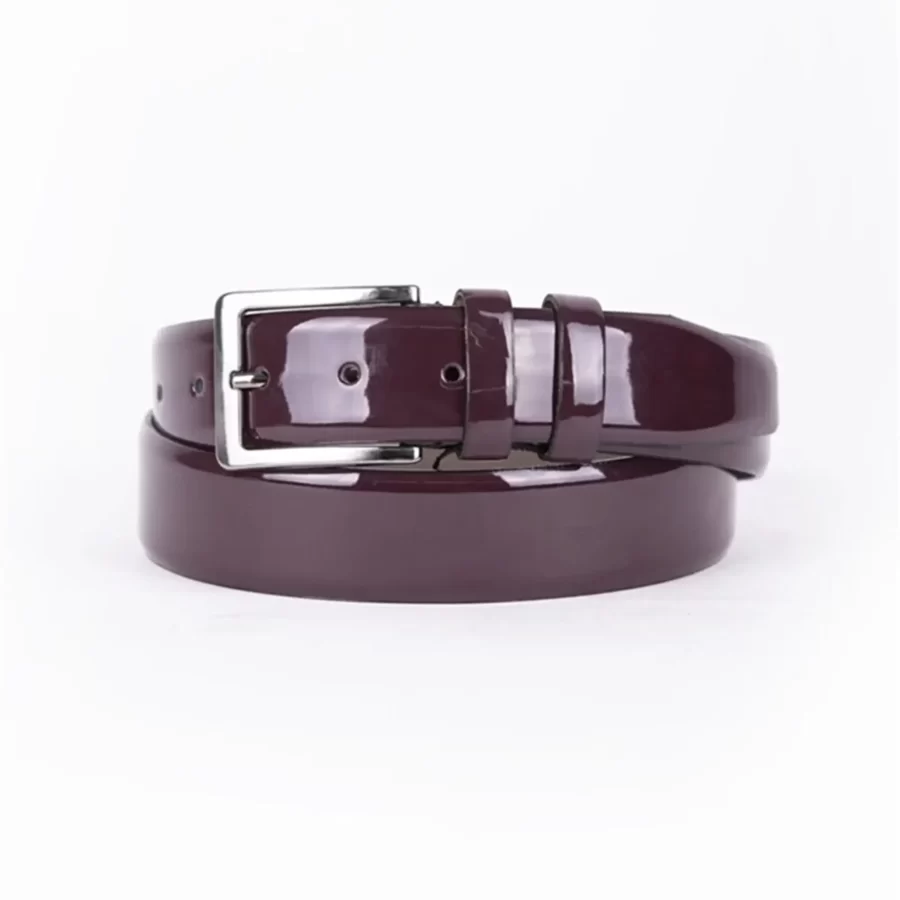 Bordo Mens Belt For Suit Patent Leather TYC00123242046 1