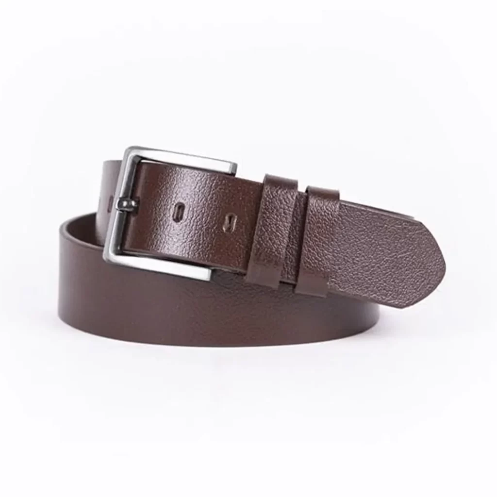 mens dark brown belt