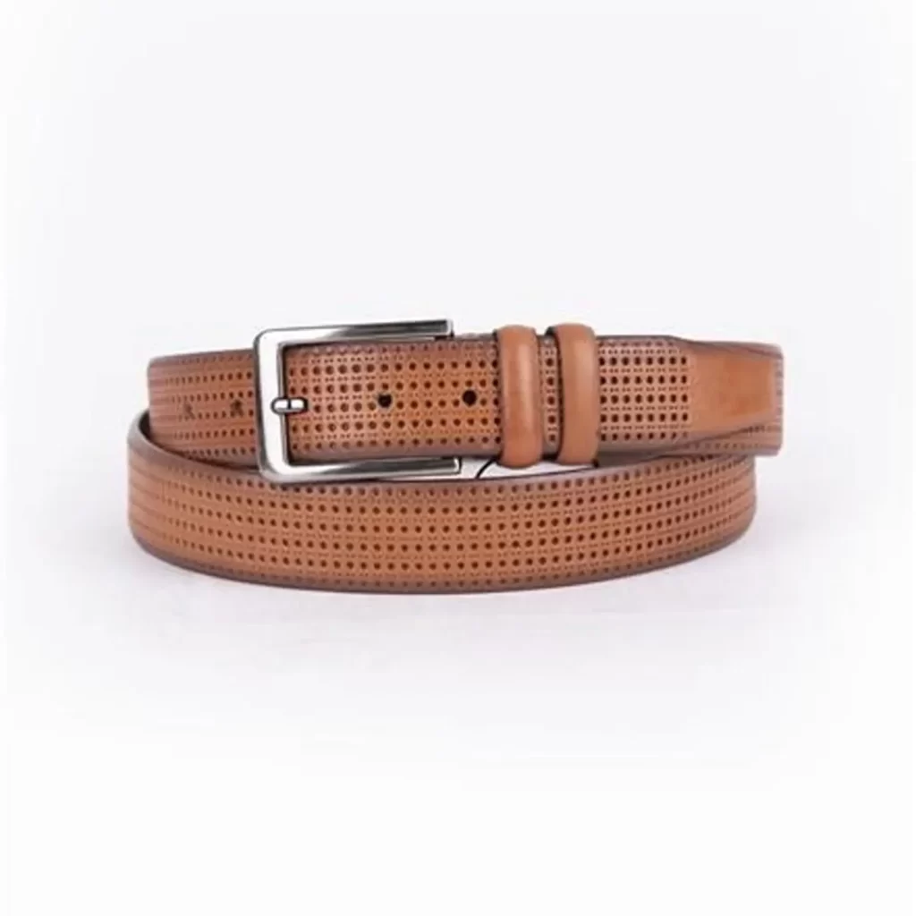Corridor Men's Leather Belt - Brown