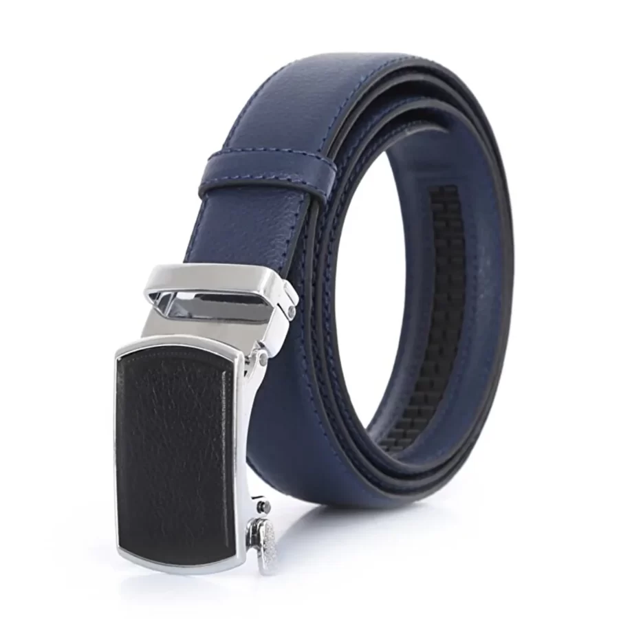 Dark Blue Mens Comfort Click Vegan Belt For Men 77756860659 11