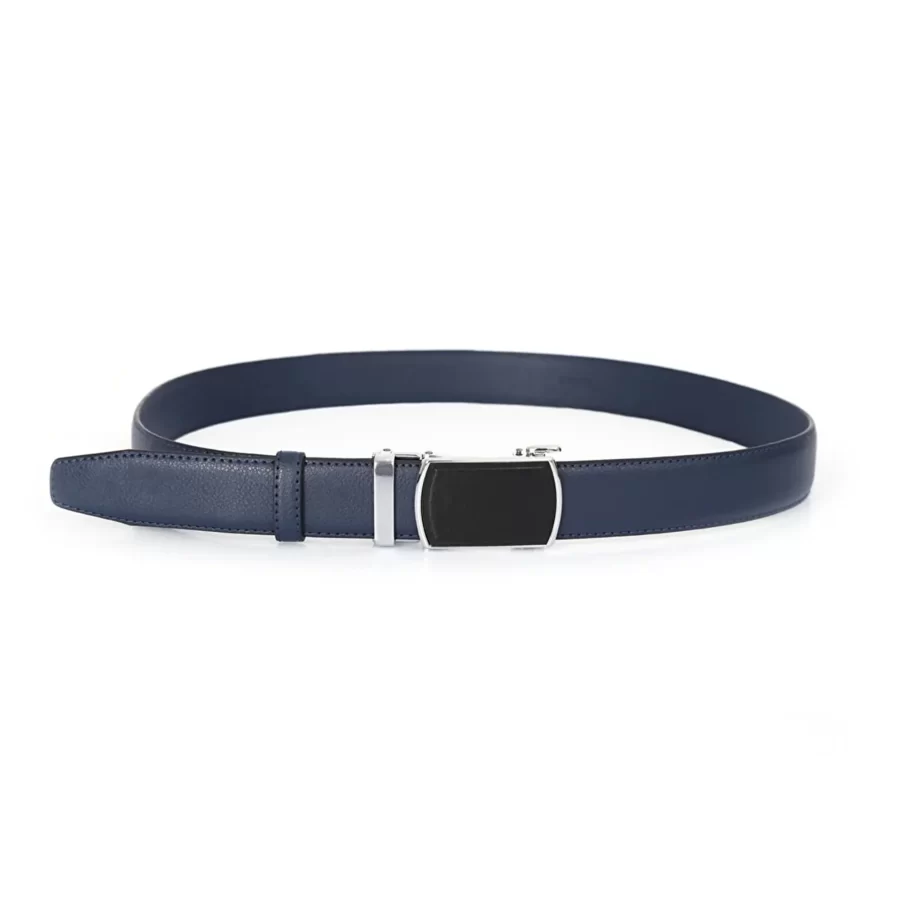 Dark Blue Mens Comfort Click Vegan Belt For Men 77756860659 13