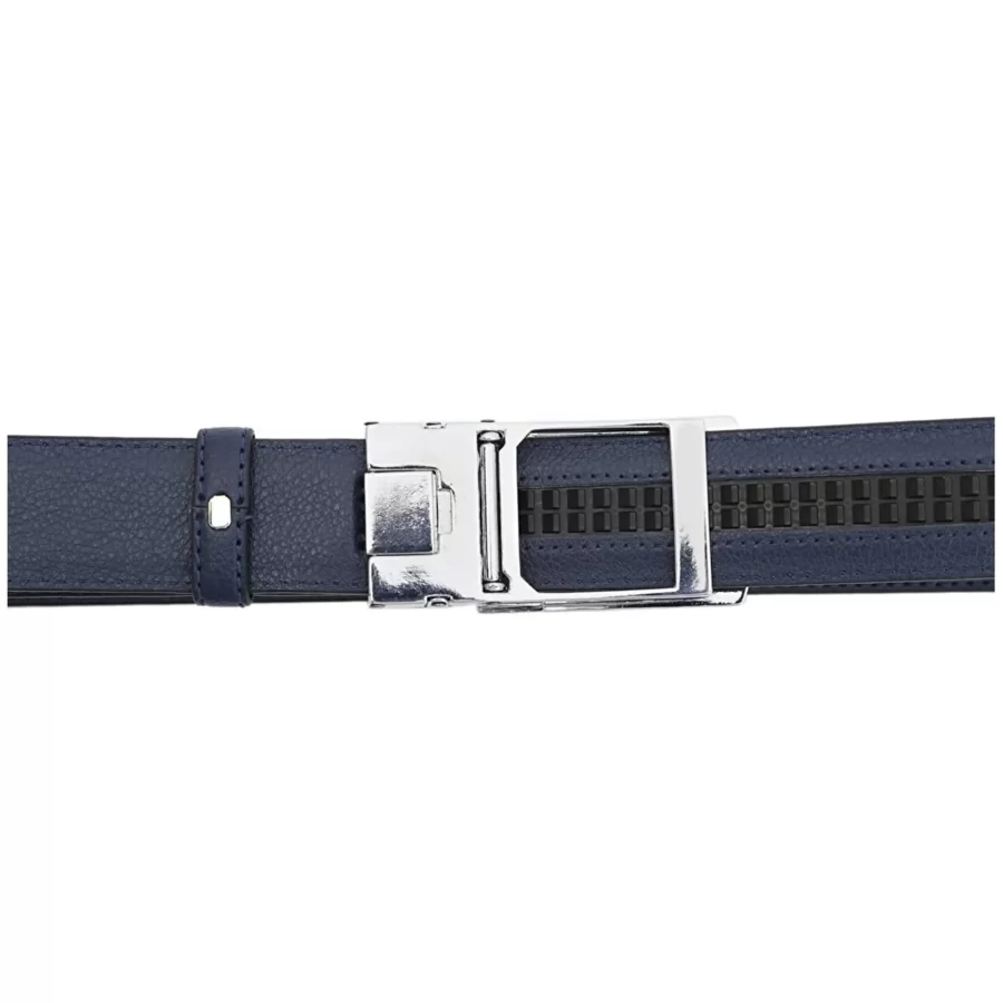 Dark Blue Mens Comfort Click Vegan Belt For Men 77756860659 15