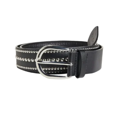 Eboy Three Row Studded Black Leather HBCV00004BYGFM