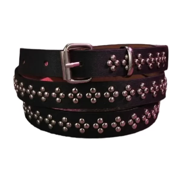 Trésor Women's Leather Belt Black S