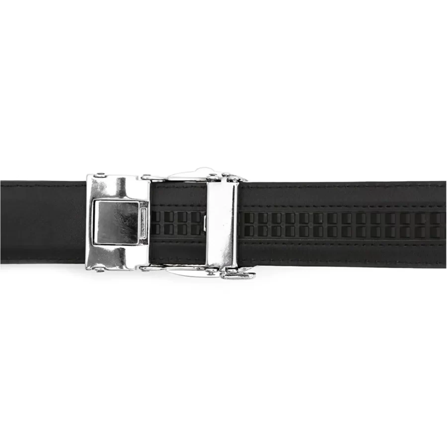 black mens comfort click belt croco leather BLABUC35PRSDRSTO 4