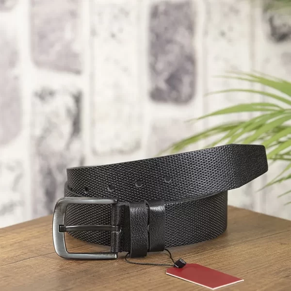 Black Casual Belts For Men KSV 100 1 2