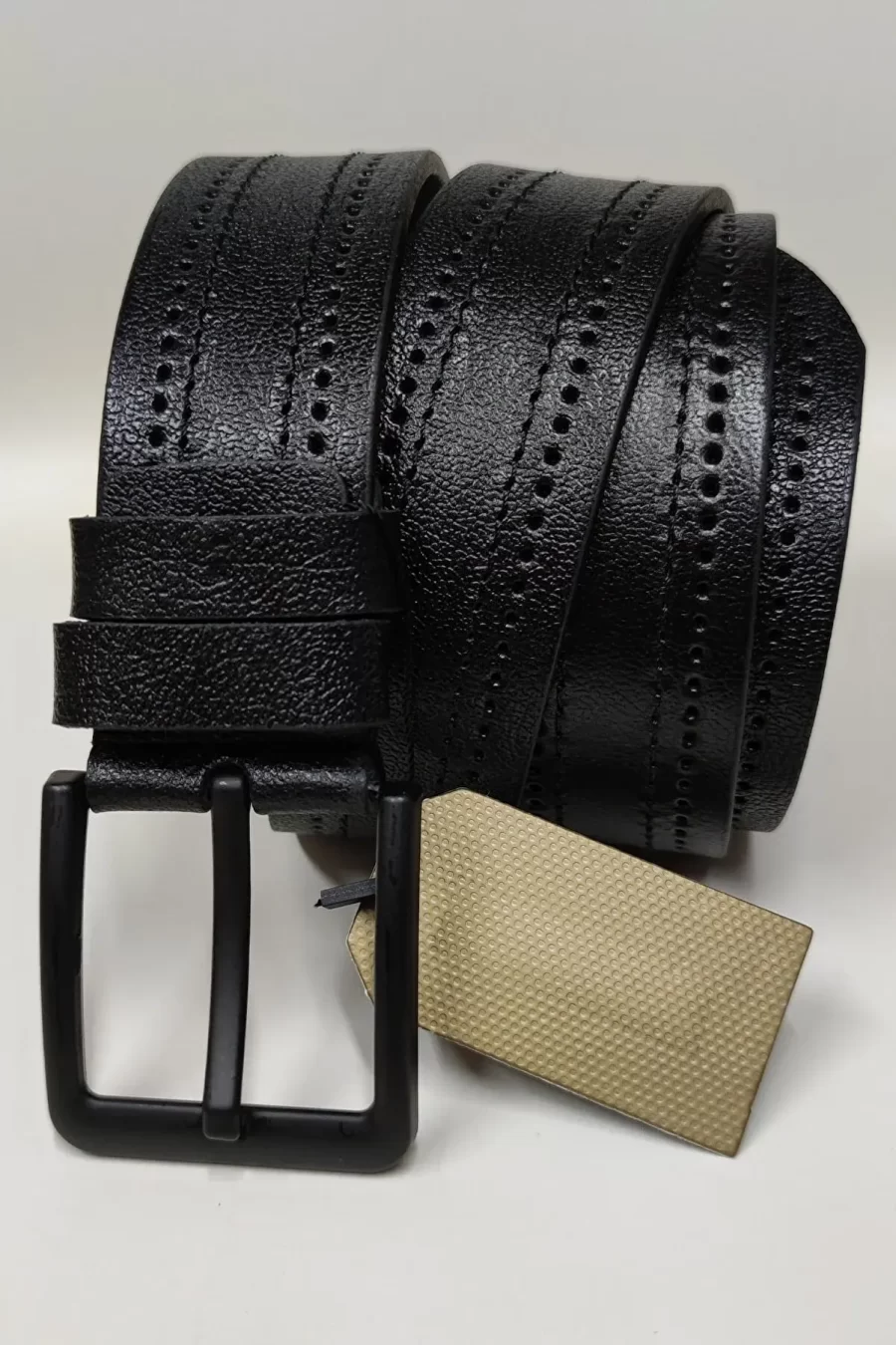 Black Casual Belts For Men KSV 101 1 1