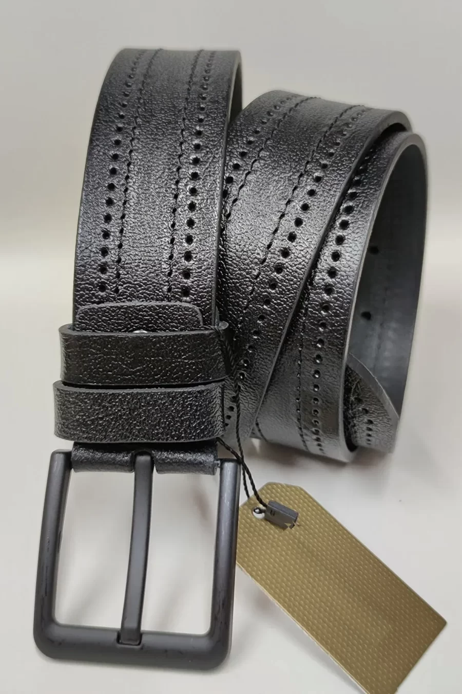 Black Casual Belts For Men KSV 101 1 2