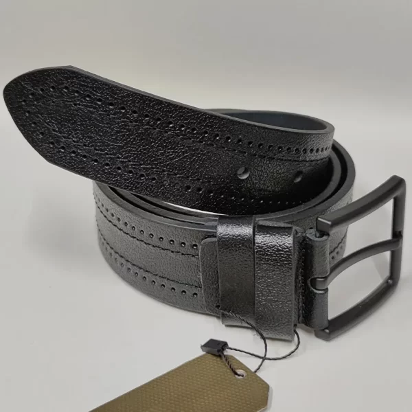 Black Casual Belts For Men KSV 101 1 3