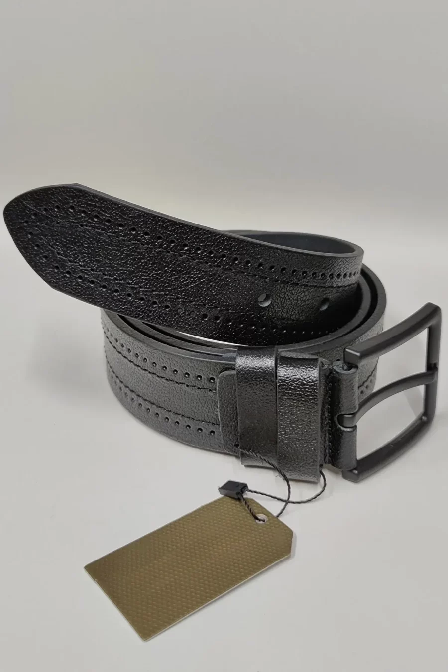 Black Casual Belts For Men KSV 101 1 3