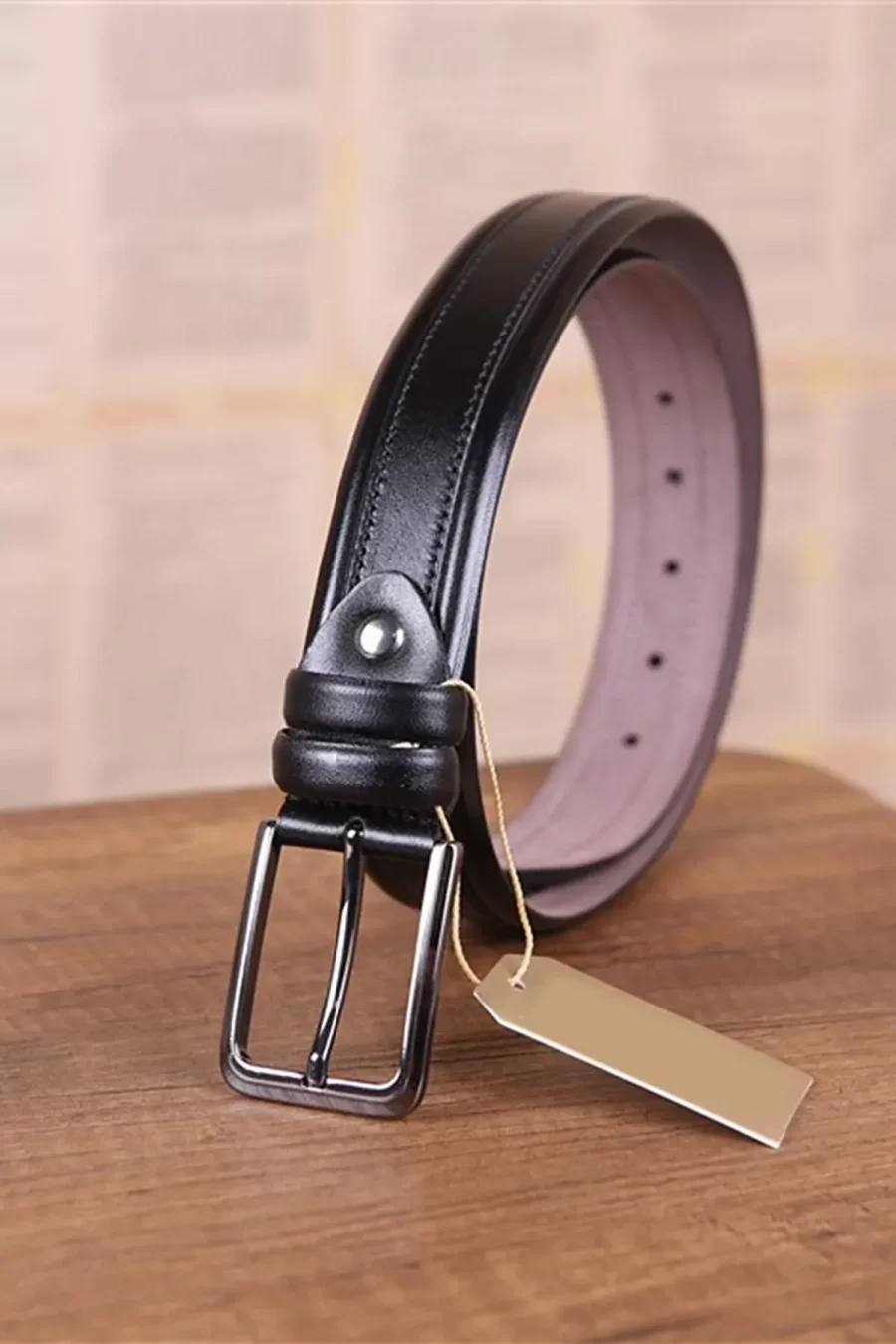 Black Dressing Belts For Men Trousers Luxury KD 013 1 7