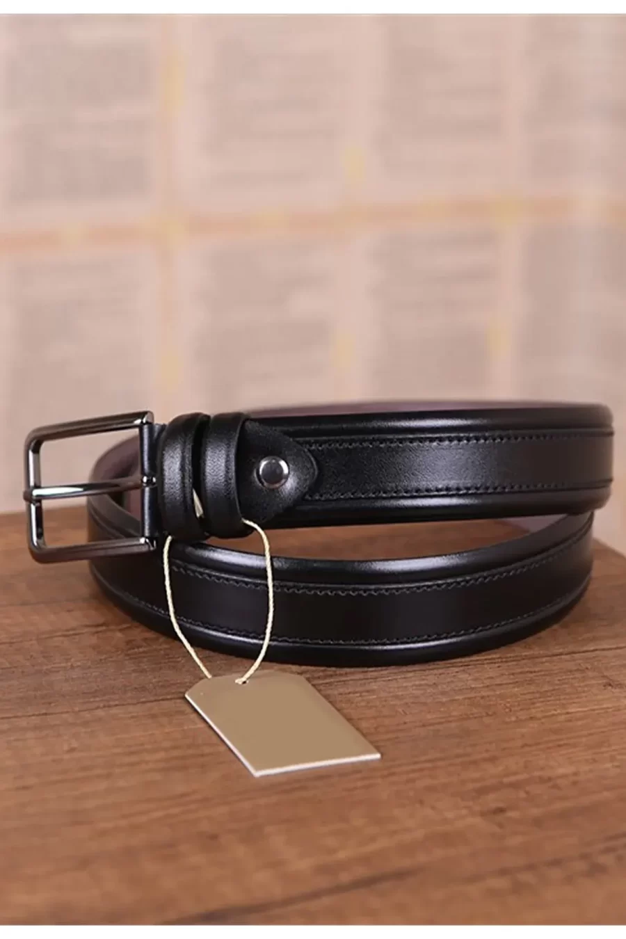 Black Dressing Belts For Men Trousers Luxury KD 013 1 8