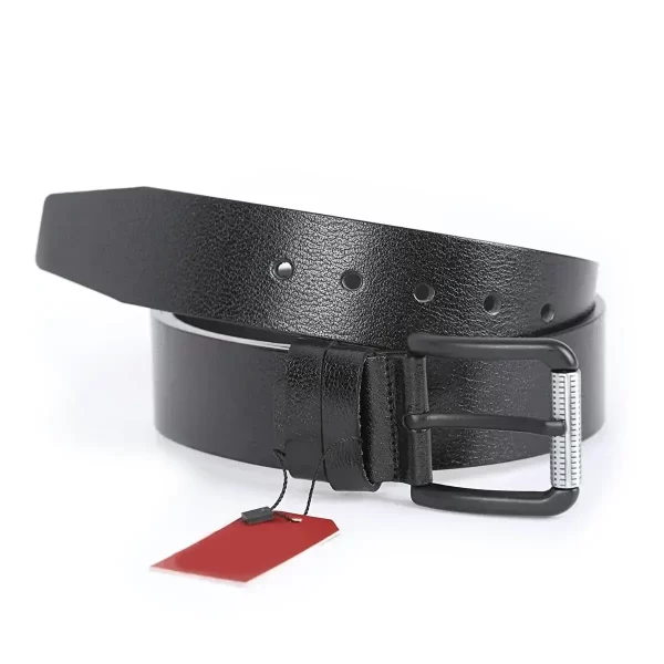 Black Gents Belt For Jeans KasvaM1 4