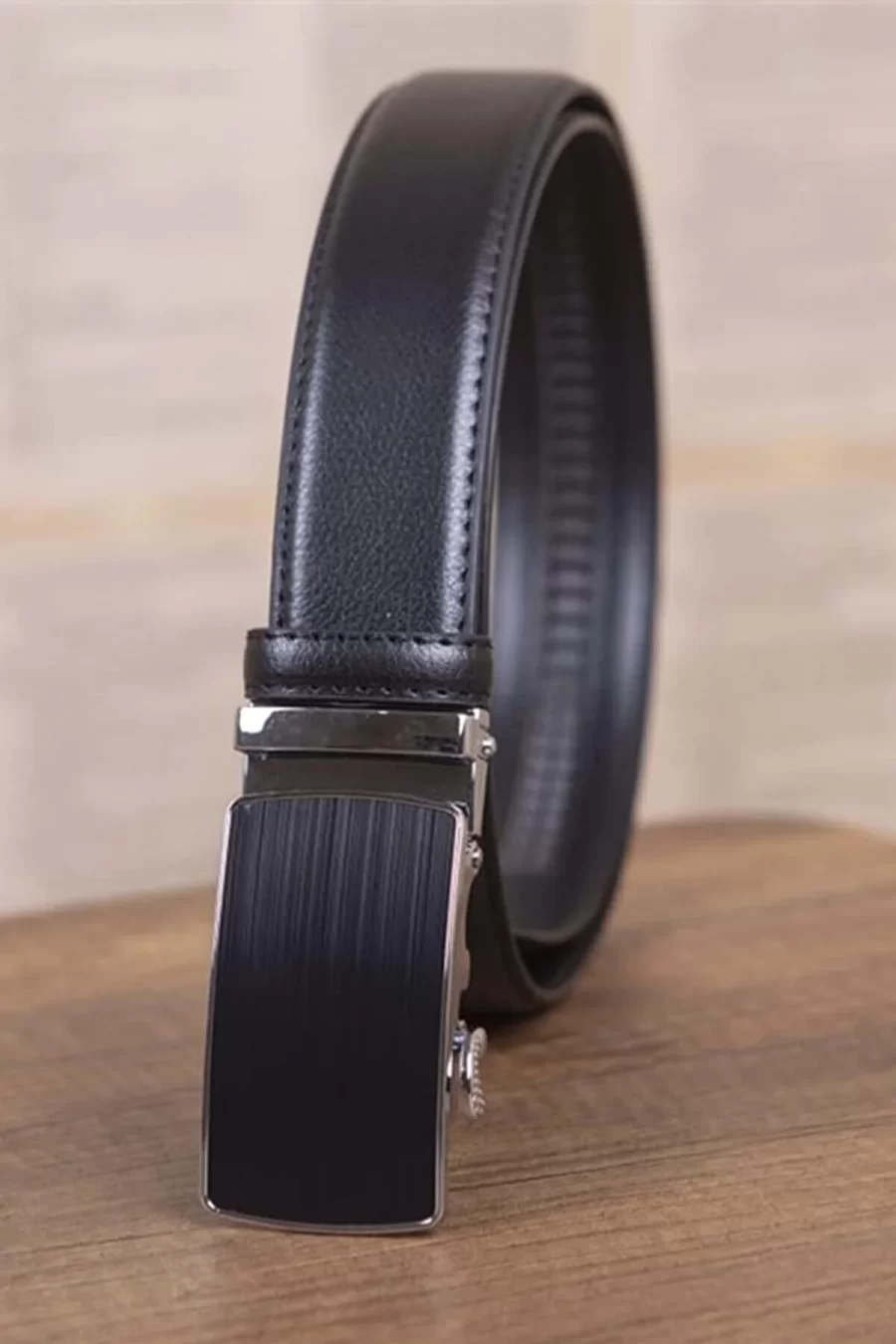 Black Mens Belt Click It Buckle KO 602 1 1