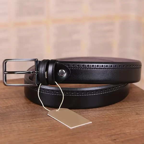 Black Nice Belt For Mens Suit KD 001 3 4