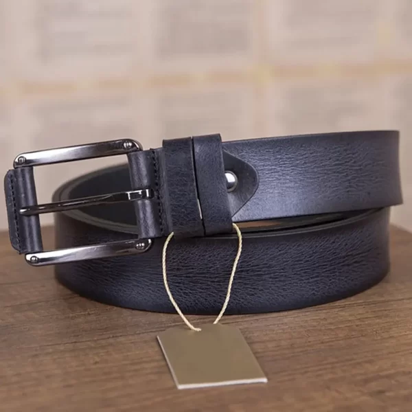 Blue Golf Belts For Men Covered Buckle KSV001 1 6