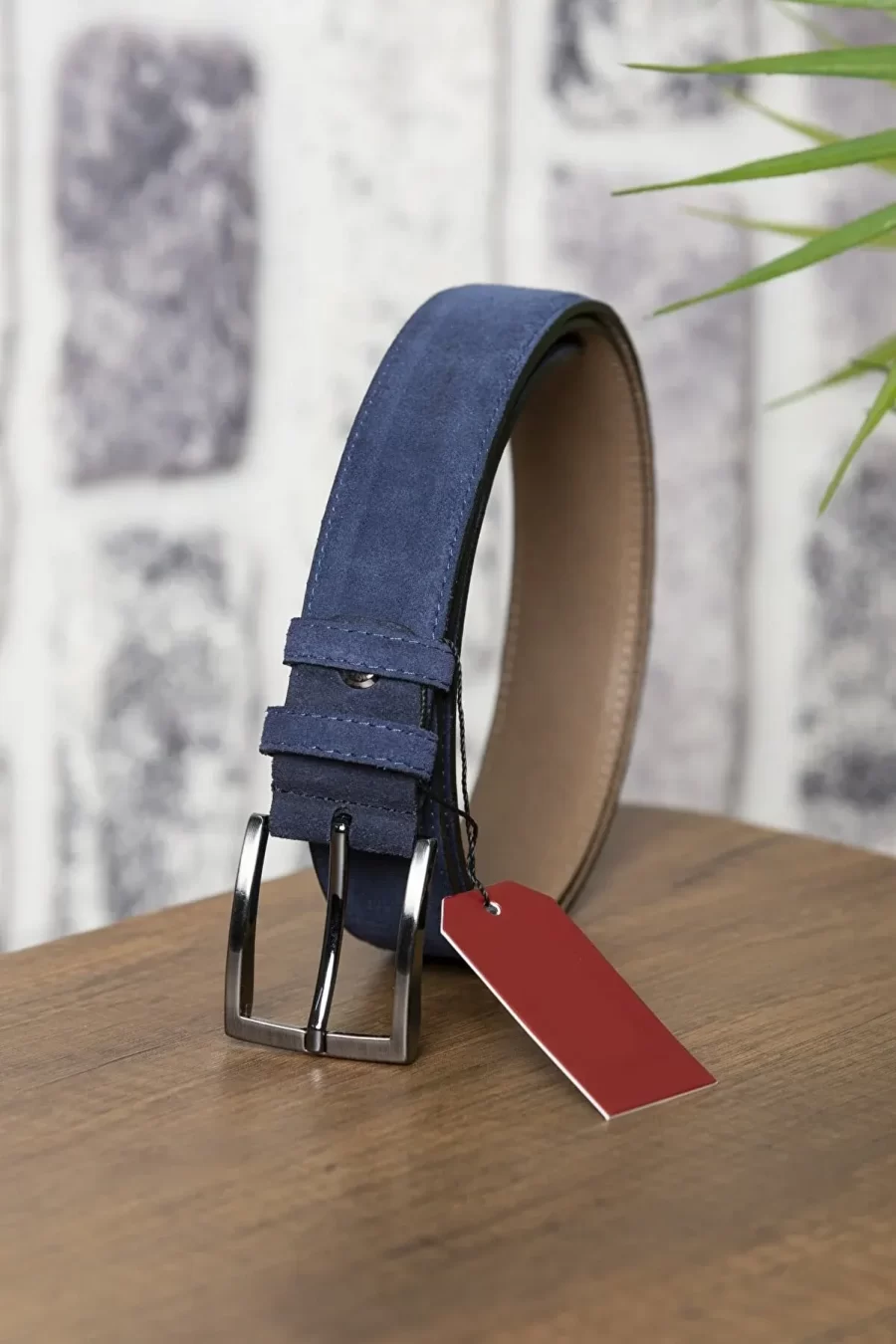 Blue Suede Mens Golf Belt SUET01 7