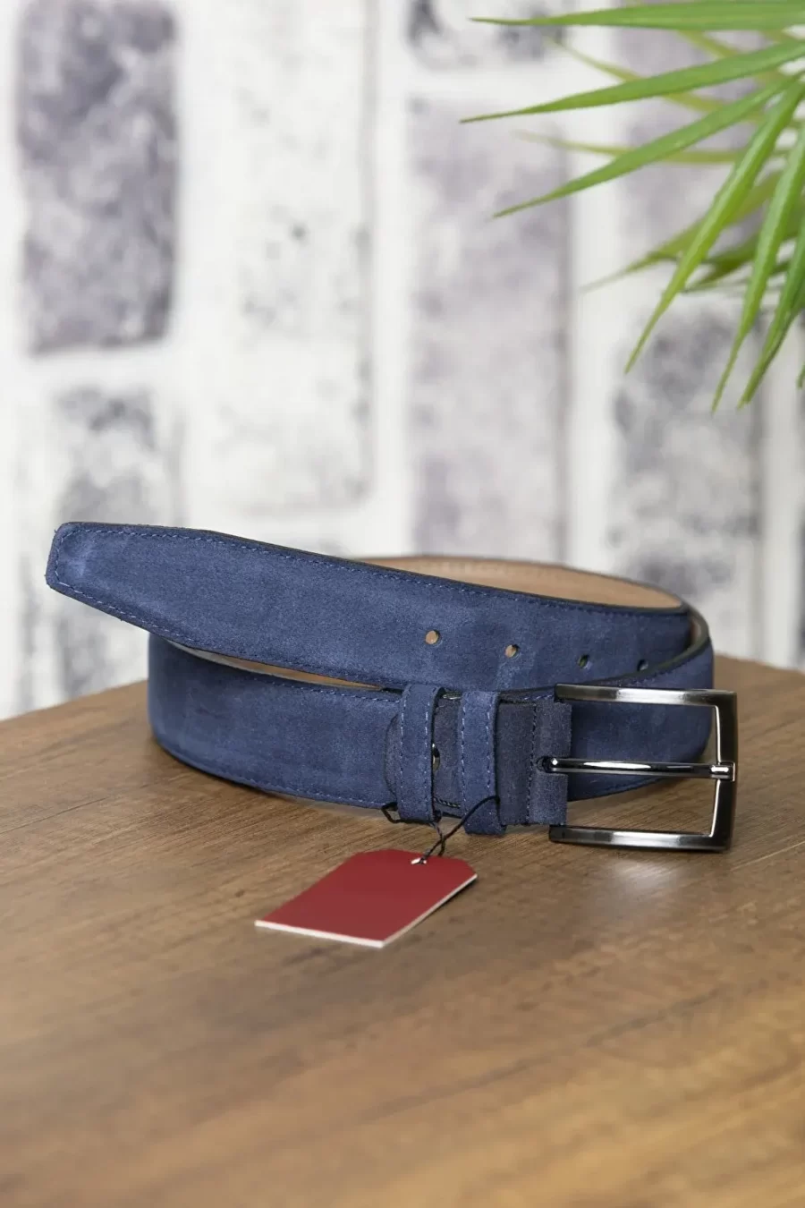 Blue Suede Mens Golf Belt SUET01 8