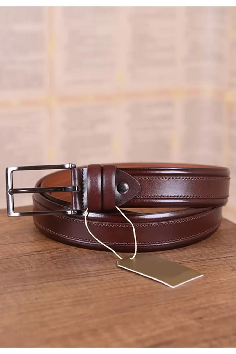 Cognac Dressing Belts For Men Trousers Luxury KD 013 1 4