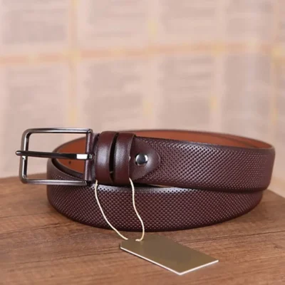 Cognac Gents Belt For Trousers KSV 00 4