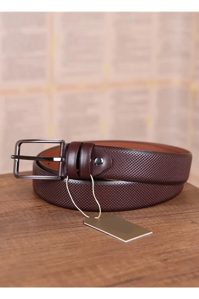 Cognac Gents Belt For Trousers KSV 00 4