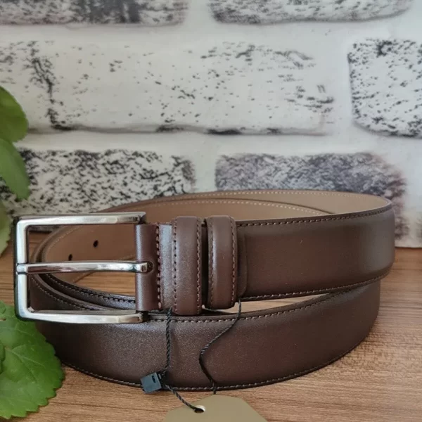 Dark Brown Dressing Belts for Men KSS 001 2