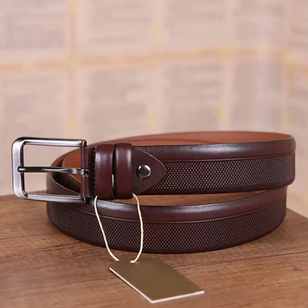 Dark Brown Good Belt For Men Suit KD 002 4 8