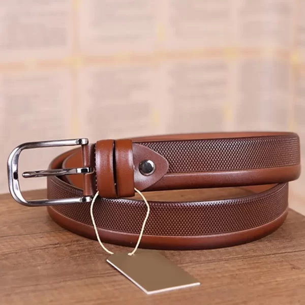 Good Belt For Men Suit Cognac Calfskin KD 002 4 4