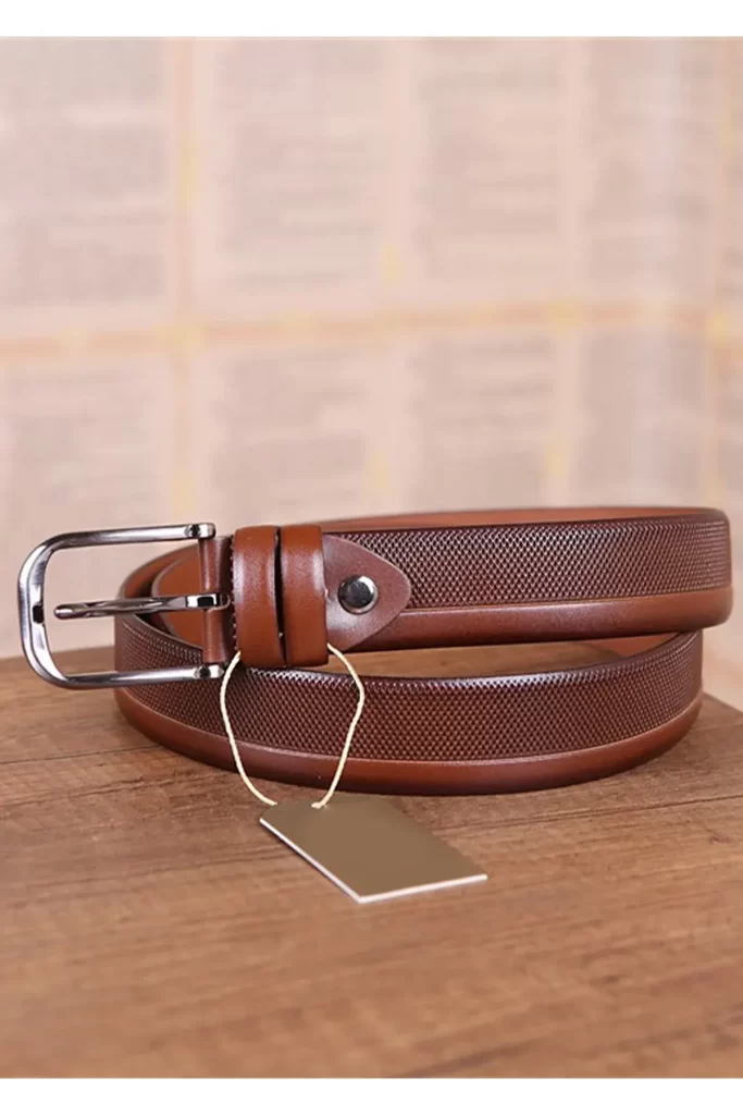 Good Belt For Men Suit Cognac Calfskin KD 002 4 4